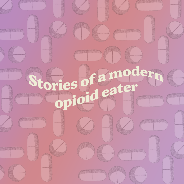 Stories of a modern  opioid eater