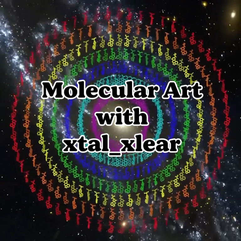 Molecular Art with  Dr. Mike McCormick (xtal_xlear)