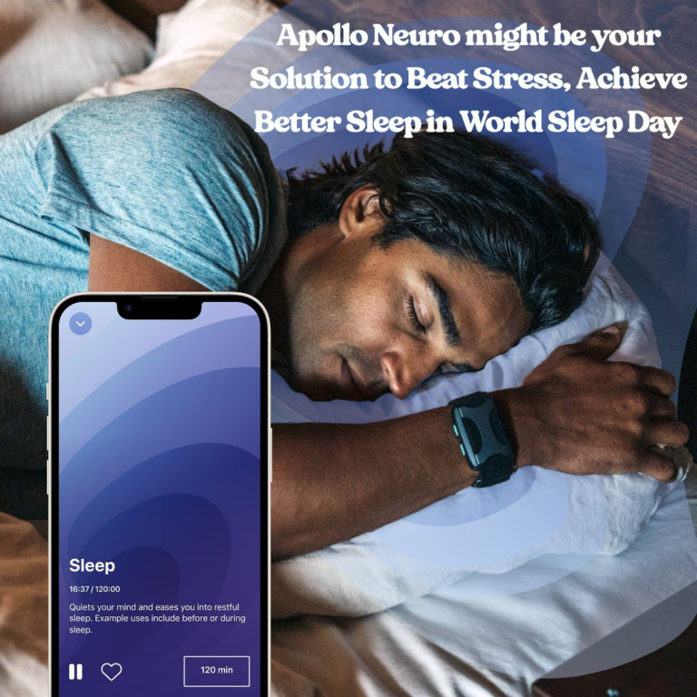 Apollo Neuro Solution to Beat Stress, Achieve Better Sleep in World Sleep Day