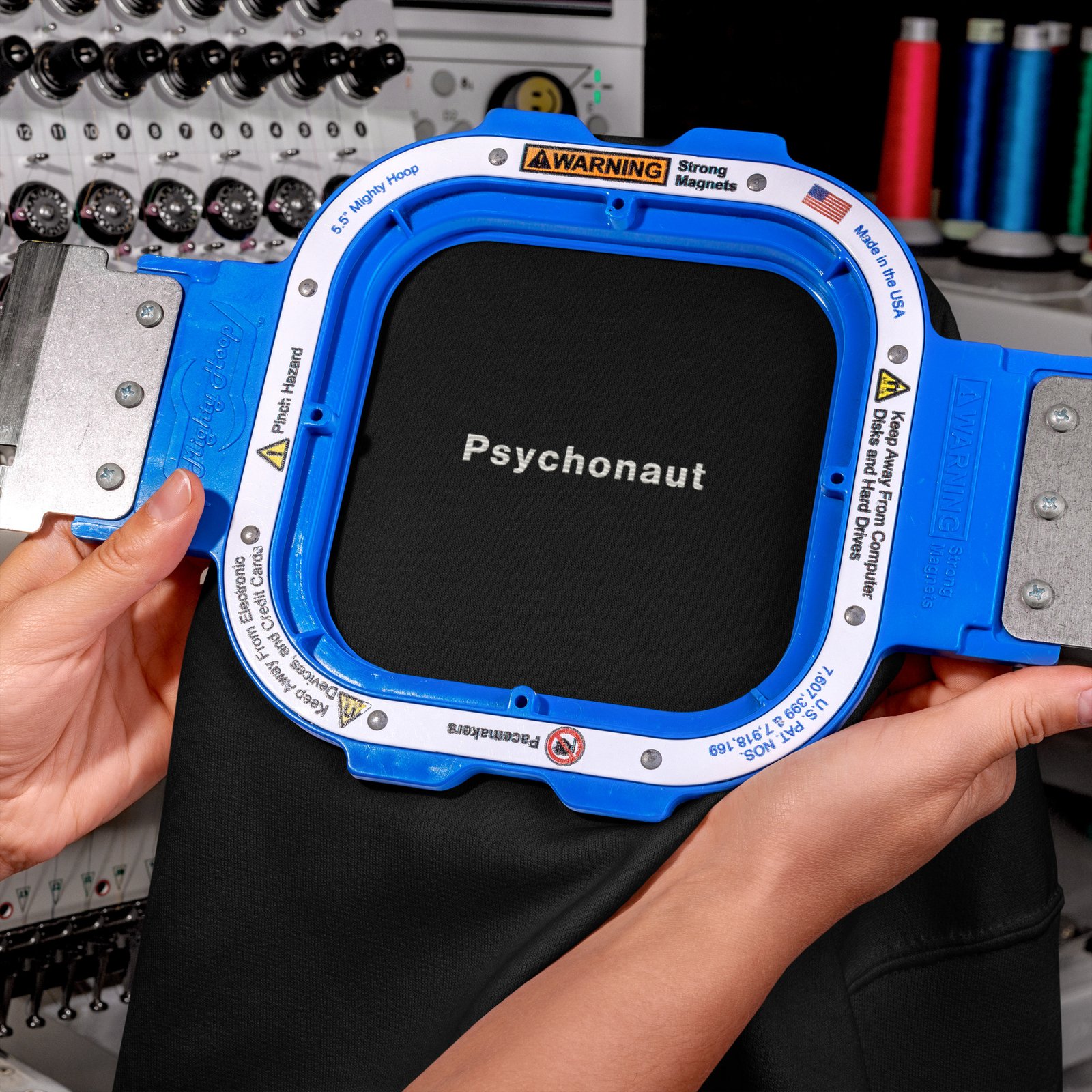 Psychonaut Embroidered Unisex Hoodie - Image 6