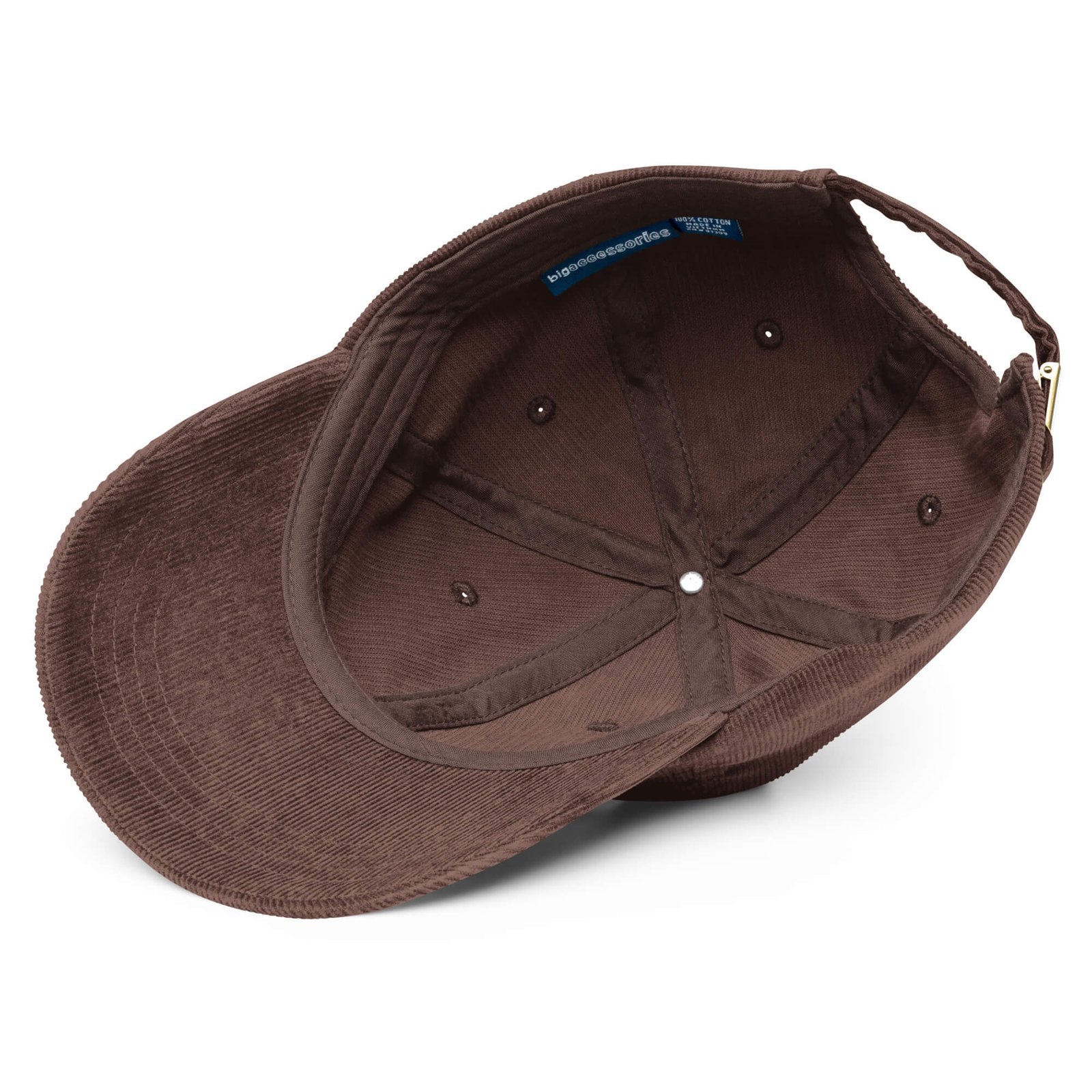 Trip Sitting Embroidered Vintage corduroy cap - Image 5