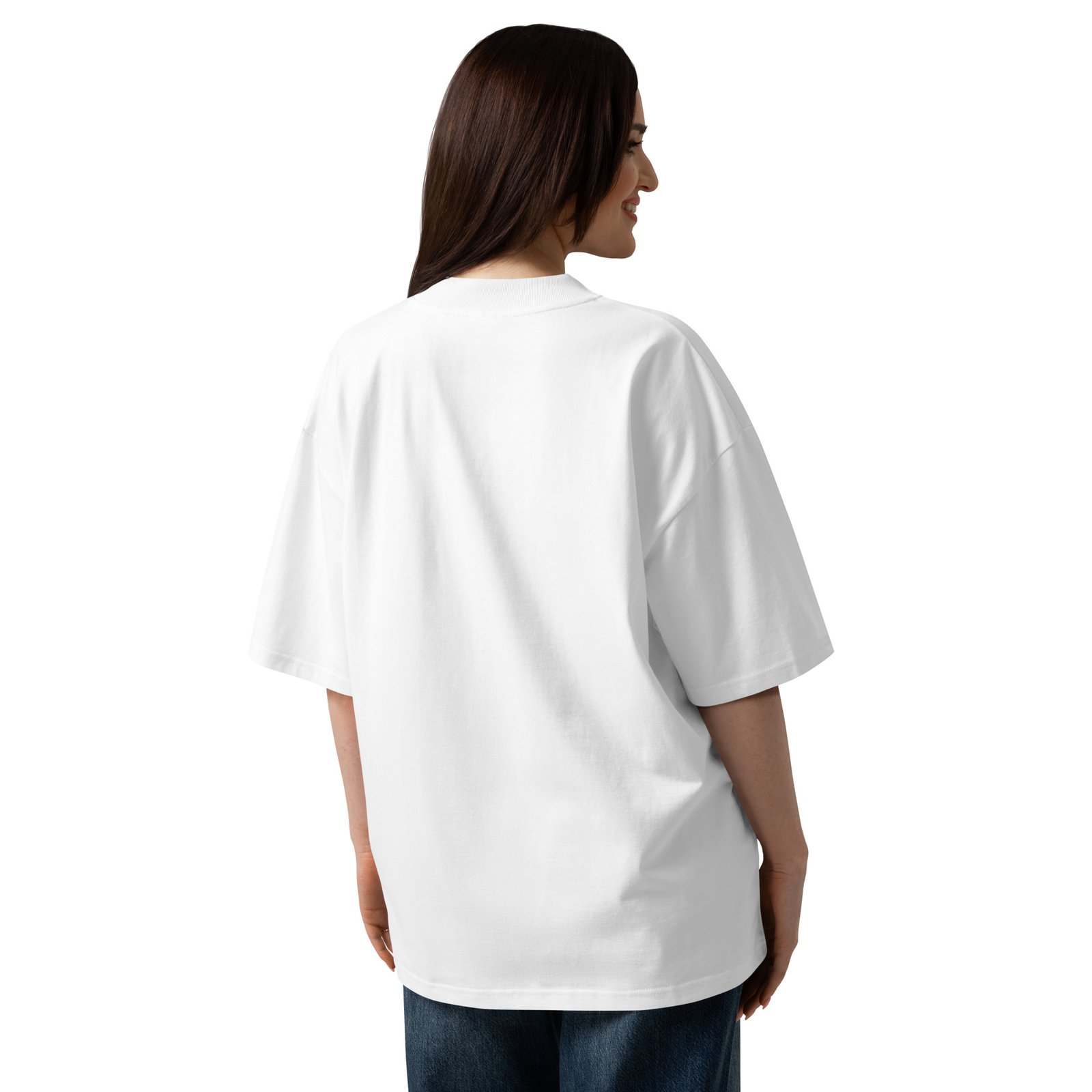 Shulgin's 10 classic ladies shirt - Organic cotton Oversized - Image 3