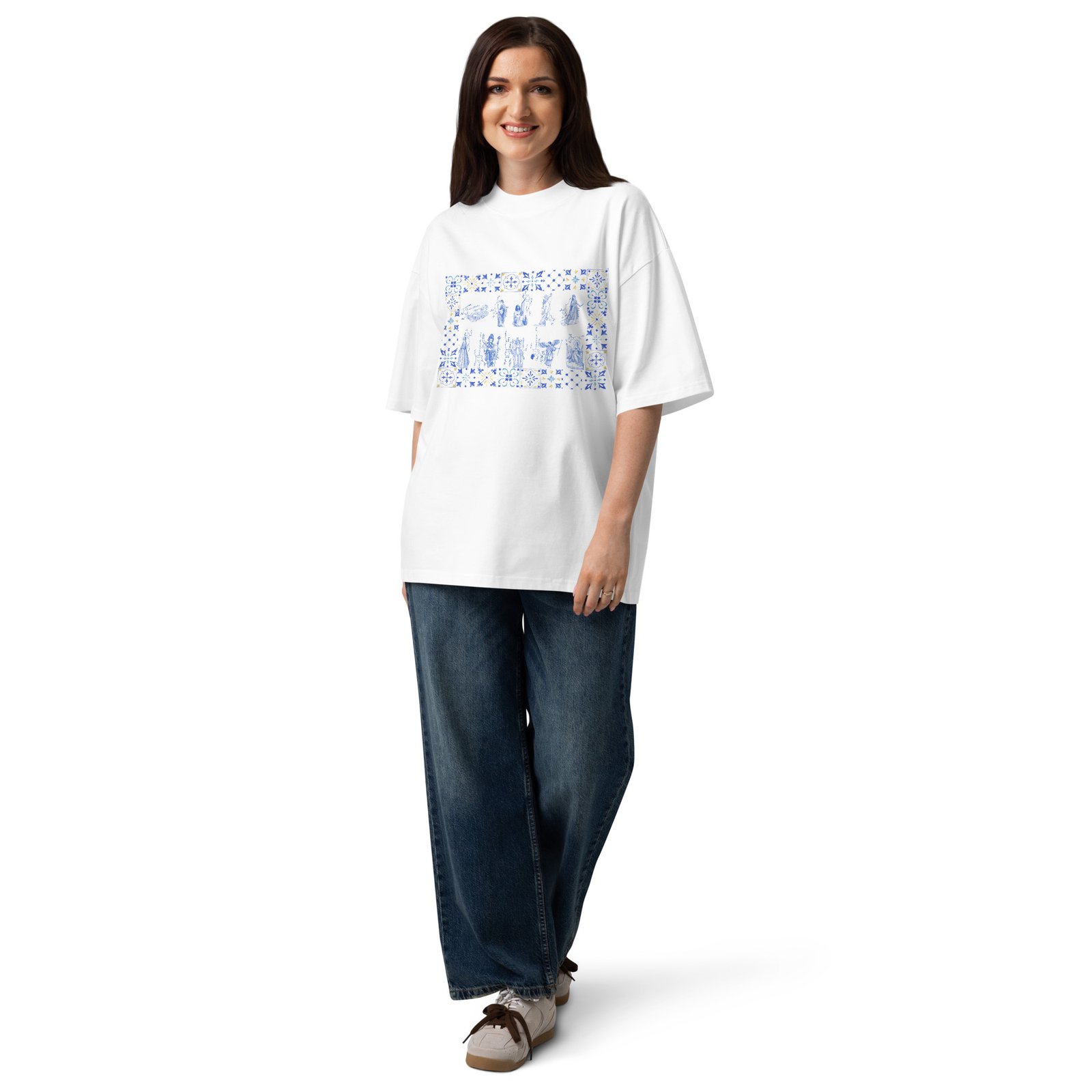 Shulgin's 10 classic ladies shirt - Organic cotton Oversized - Image 5