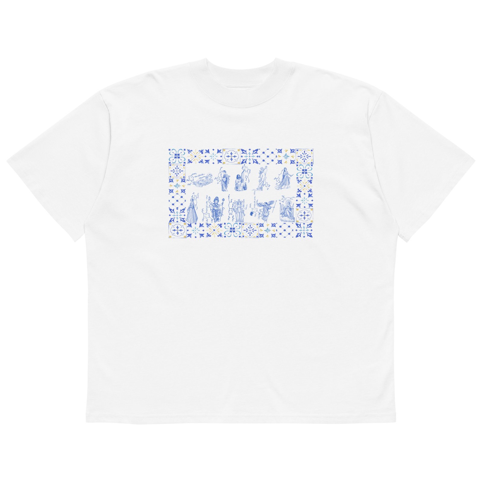 Shulgin's 10 classic ladies shirt - Organic cotton Oversized - Image 2