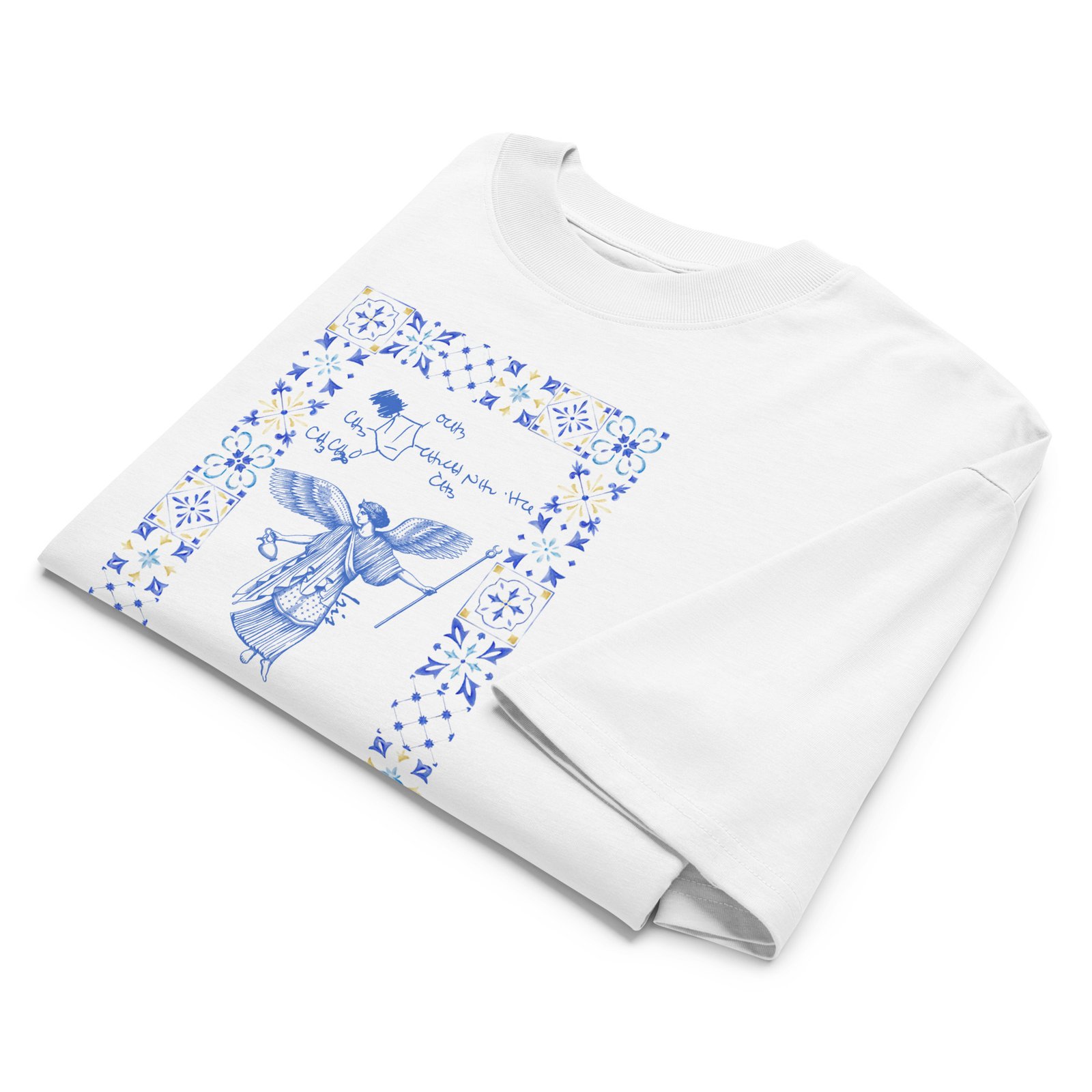 Shulgin's 10 classic ladies: Iris (DOM-5ETO) shirt - Organic cotton Oversized - Image 5