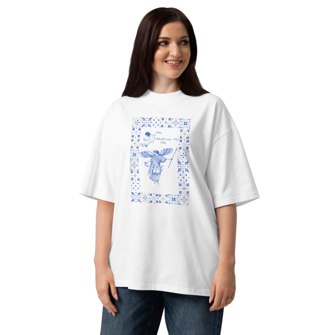 Shulgin's 10 classic ladies: Iris (DOM-5ETO) shirt - Organic cotton Oversized