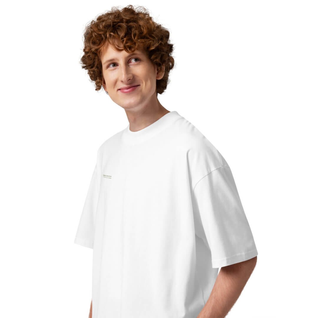 Psychoplastogens: 5-MeO-DMT Unisex organic cotton oversized high neck t-shirt